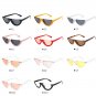 Women Fashion Triangle Half Frame Without Frame Retro Cat Eye Sunglasses Cool