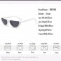 Women Fashion Triangle Half Frame Without Frame Retro Cat Eye Sunglasses Cool