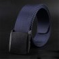 No Metal Belt Buckle Anti-allergic Canvas Nylon Belt Men's Leisure Sports Belt