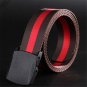 No Metal Belt Buckle Anti-allergic Canvas Nylon Belt Men's Leisure Sports Belt