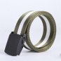 No Metal Belt Buckle Anti-allergic Canvas Nylon Belt Men's Leisure Sports Belt