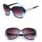 Fashion New Oversized Sunglasses Women Large Vintage Metal Shade Eyewear Glasses