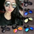 Unisex Vintage Retro Women Men Glasses Aviator Mirror Lens Sunglasses Fashion
