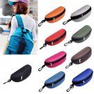 NEW Portable Zipper Eyeglasses Sunglasses Clamshell Hard Case Protector Box
