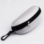 NEW Portable Zipper Eyeglasses Sunglasses Clamshell Hard Case Protector Box