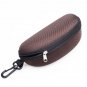 NEW Portable Zipper Eyeglasses Sunglasses Clamshell Hard Case Protector Box