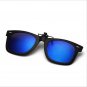 New Driving Polarized Mirrored Clip-on Fashion Glasses Flip-up Sunglasses UV400