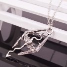 Fashion Elder Scrolls Pendant Charm Skyrim Dragon Chain Necklace Jewelry Band