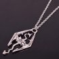 Fashion Elder Scrolls Pendant Charm Skyrim Dragon Chain Necklace Jewelry Band