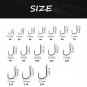 50pcs Hook Jig Fishing Baitholder Hooks Black High Carbon Steel Fishhook Sports