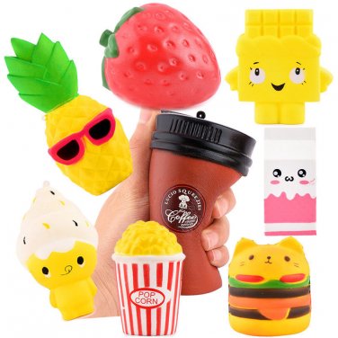 Jumbo Slow Rising Squishies Scented Squishy Squeeze Toy Reliever Stress Gift