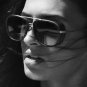 Unisex  Iron Man Retro Sunglasses Women Men Double Girder Box Eyewear Glasses