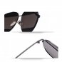 Women's Luxury Polarized Sunglasses Vintage Mirror Glasses Gold Metal Eyewear
