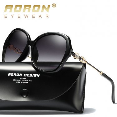New Design Gold & Rhinestone Women Polarized Sunglasses Ourdoor Fashion Eyewear