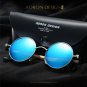 New Vintage Polarized Steampunk Sunglasses Fashion Round Mirrored Retro Eyewear