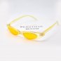 New Waterdrop Oval Lens Sunglasses Jelly Trend Vintage Unisex Sunglasses Eyewear