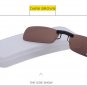 Unisex Clip-on Night Vision Goggles Polarized Sunglasses Vintage Driving Glasses
