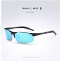 HD Magnesium Aluminum Polarized Sunglasses Men Driving Fishing Mirrored Eyewear