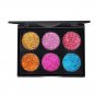 6 Colors DIY Women Party Makeup Eye Shadow Powder Rainbow Sequins Beauty Tool