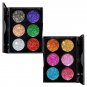 6 Colors DIY Women Party Makeup Eye Shadow Powder Rainbow Sequins Beauty Tool