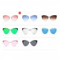 New Cat Eye Sunglasses Women Oversized Gold Metal Mesh Vintage Fashion Eyewear