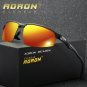 AORON Luxury Men's Sport Driving Sunglasses Polarized UV400 Mirror Avaitor Glass
