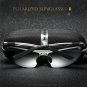 AORON Luxury Men's Sport Driving Sunglasses Polarized UV400 Mirror Avaitor Glass