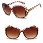 New Women Sunglasses Vintage Gold Fox Shaped Oversized Glasses Fashion Eyewear