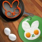 Vivid Easter Bunny Silicone Mold Cartoon Eggs Molud Breakfast Kitchen Tool