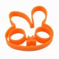 Vivid Easter Bunny Silicone Mold Cartoon Eggs Molud Breakfast Kitchen Tool