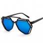 Vintage Hollow Polygon Glasses Mirror Frame Women's Sunglasses  Fashion Eyewear