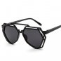 Vintage Hollow Polygon Glasses Mirror Frame Women's Sunglasses Fashion Eyewear