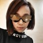Fashion New Women's Cat Eye Sunglasses Fashion Metal Glasses Rimless Eyeglasses