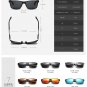 Men's Aluminium Polarized Colored Sunglasses Driving Outdoor Fishing Eye