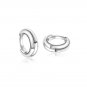 Women's Fashion Hook Ear Studs Silver Plated Jewelry Wedding Enagement Gift New