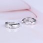 Women's Fashion Hook Ear Studs Silver Plated Jewelry Wedding Enagement Gift New