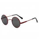 Unisex Classic Round Metal Sunglasses Vintage Style Travel Photograph Eyewear
