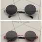 Unisex Classic Round Metal Sunglasses Vintage Style Travel Photograph Eyewear