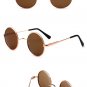 Unisex Classic Round Metal Sunglasses Vintage Style Travel Photograph Eyewear