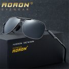 Mens Fashion Polarised Glasses Vintage Black Grey Mirror Lens Driving Eyewear