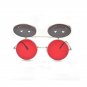 New Cool Smile Round Sunglasses Gold Metal UV400 Glasses Summer Beach Eyewear