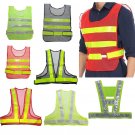 Hi Vis High Viz Visibility Vest Waistcoat Jacket Safety Security Reflective Coat