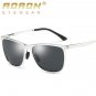 Luxury Mens Al-Mg Bright Polarized Glasses Fishing Driving Mirror Len Sunglasses