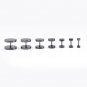 Cool Punk Black Stainless Steel Ear Studs Men/Womens Earrings Piercing Jewellery