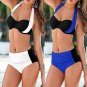 Sexy Women Swimwear Bikini Set Bandage Push-Up Padded Swimsuit Bathing Beachwear