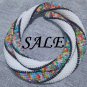 SALE!! SALE!!! Multicolor crochet necklace Many-colored Summer mood for everyone Crochet Bead Rope