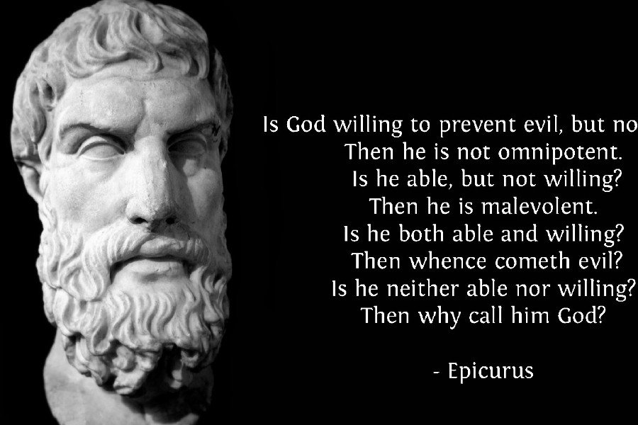 Epicurus Quotes Inspirational Motivational Fabric Silk Posters And Prints Home Art 24x36 Inch