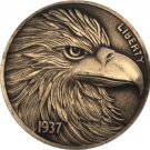 Hobo Nickel 1937-D 3-Legged Buffalo Nickel Coin Copy Type 14 Hobo Nickel 1937-D 3-Legged Buffalo Nickel Coin Copy Type 14