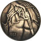 Hobo Nickel 1937-D 3-Legged Buffalo Nickel Coin Copy Type 5