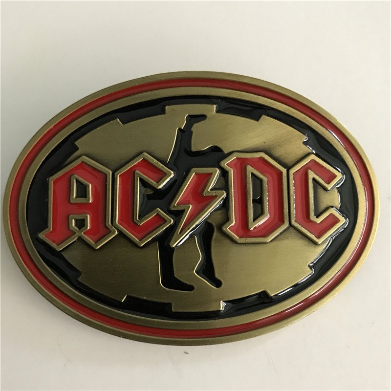 Rock Music Western Men's Cowboy Belt Buckles Fit 4cm Wide Jeans Belt
